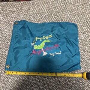 Jimmy Buffet Margaritaville Key West PGA Golf Flag 17x14 Vintage Rare